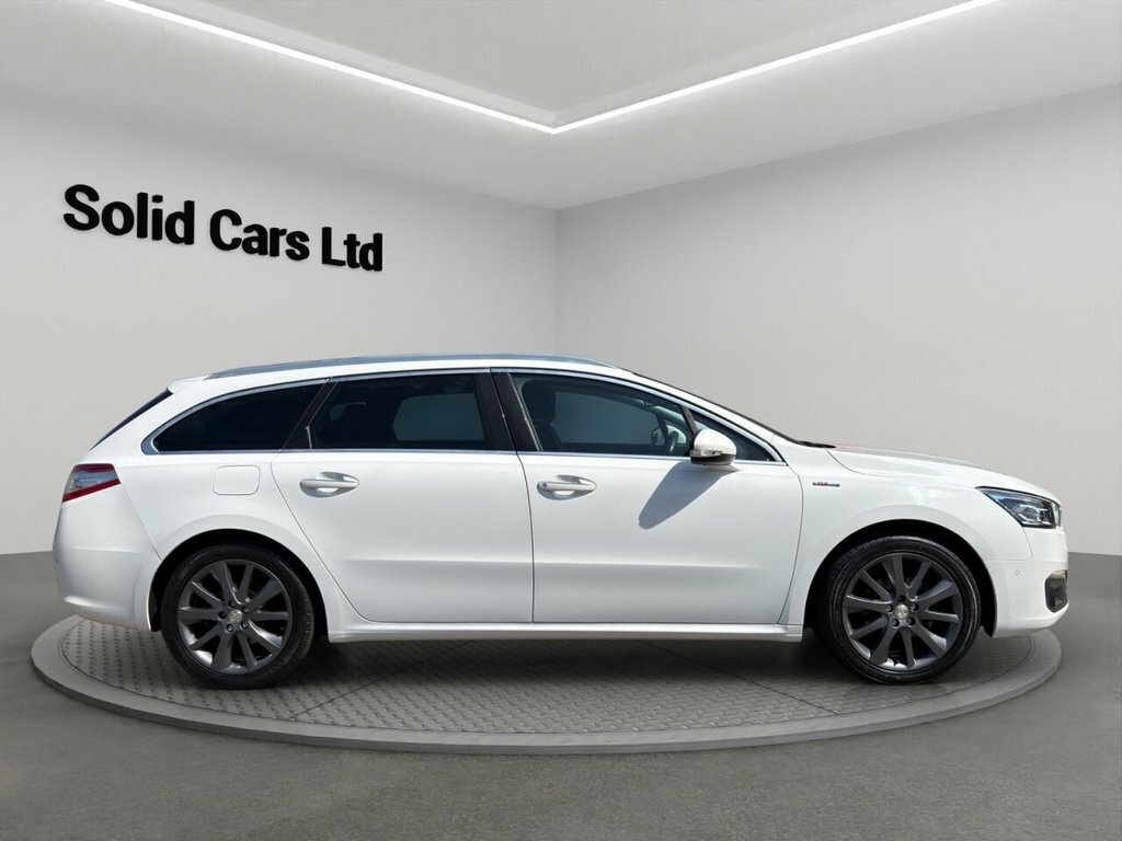 Peugeot 508 SW Estate White #4