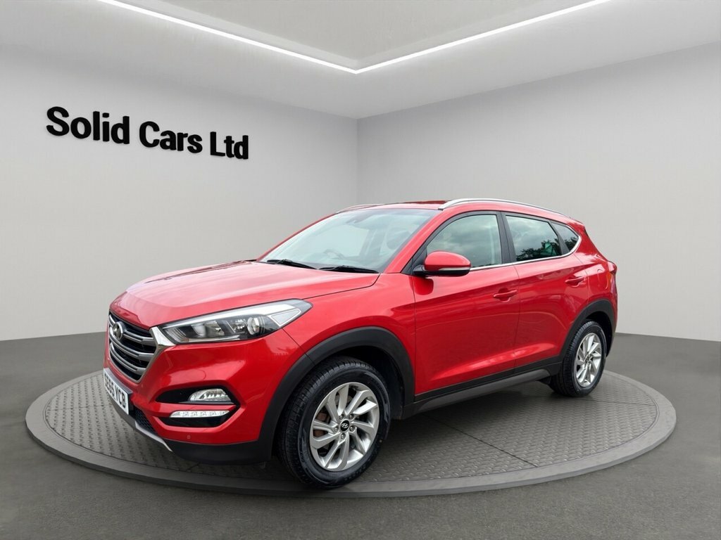 Hyundai Tucson Suv Red