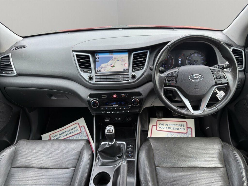 Hyundai Tucson Suv Red #3