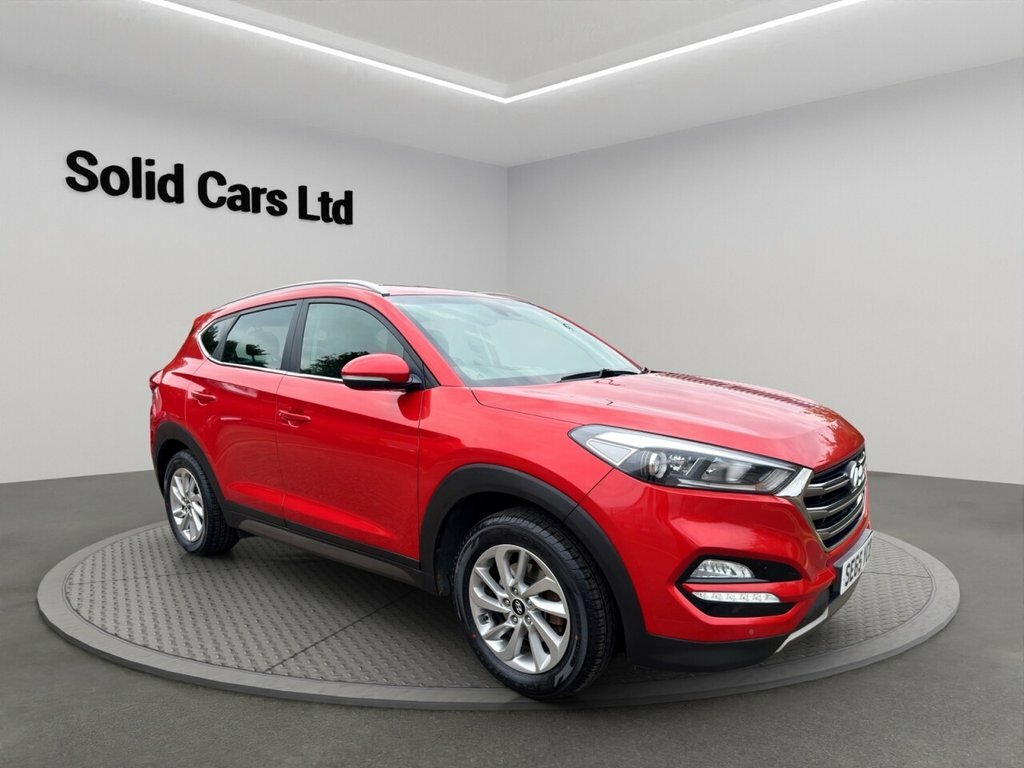 Hyundai Tucson Suv Red #2