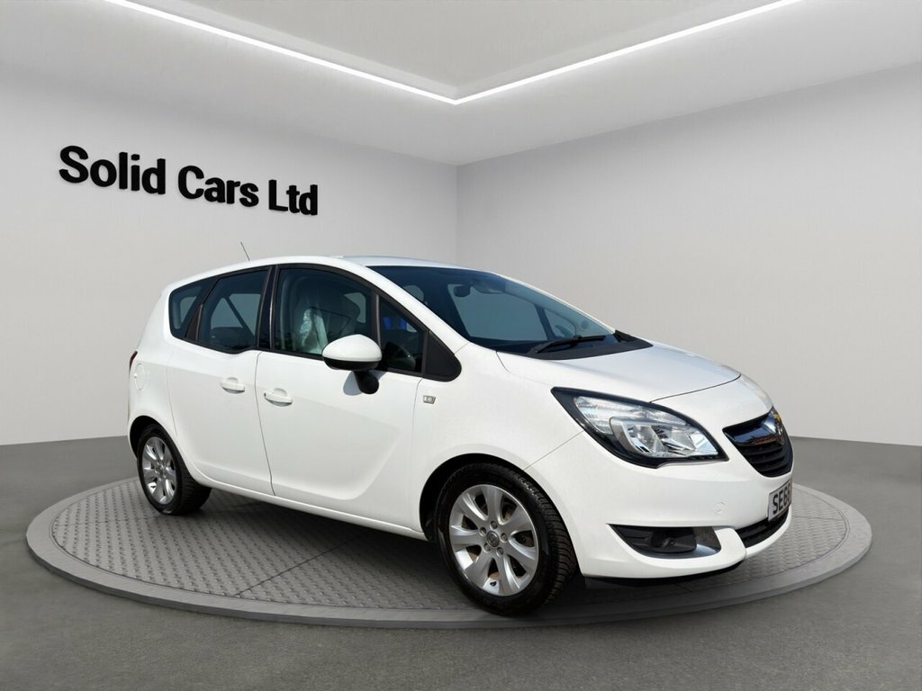 Vauxhall Meriva Mpv White #2
