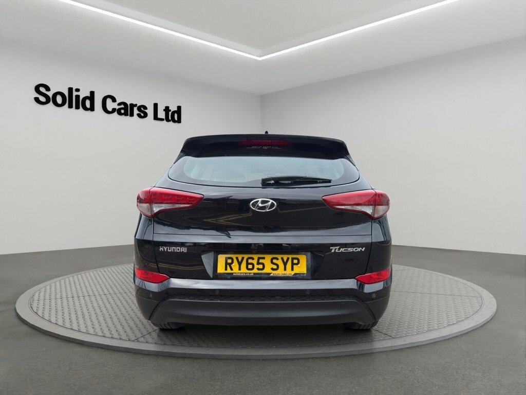 Hyundai Tucson Suv Black #4