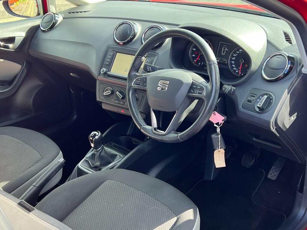 Seat Ibiza 1.0 Se Sport Coupe Euro 6 YC17LXE Red #3