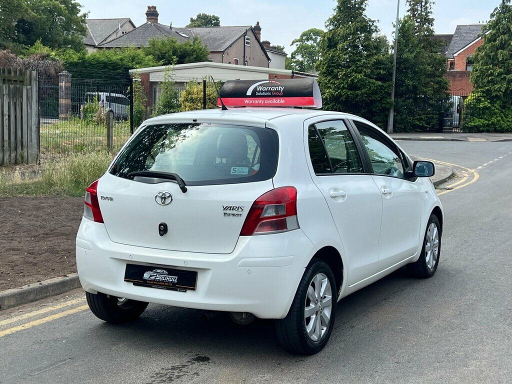 Toyota Yaris 1.33 Dual Vvt-i T Spirit Euro 5 Ss White #6