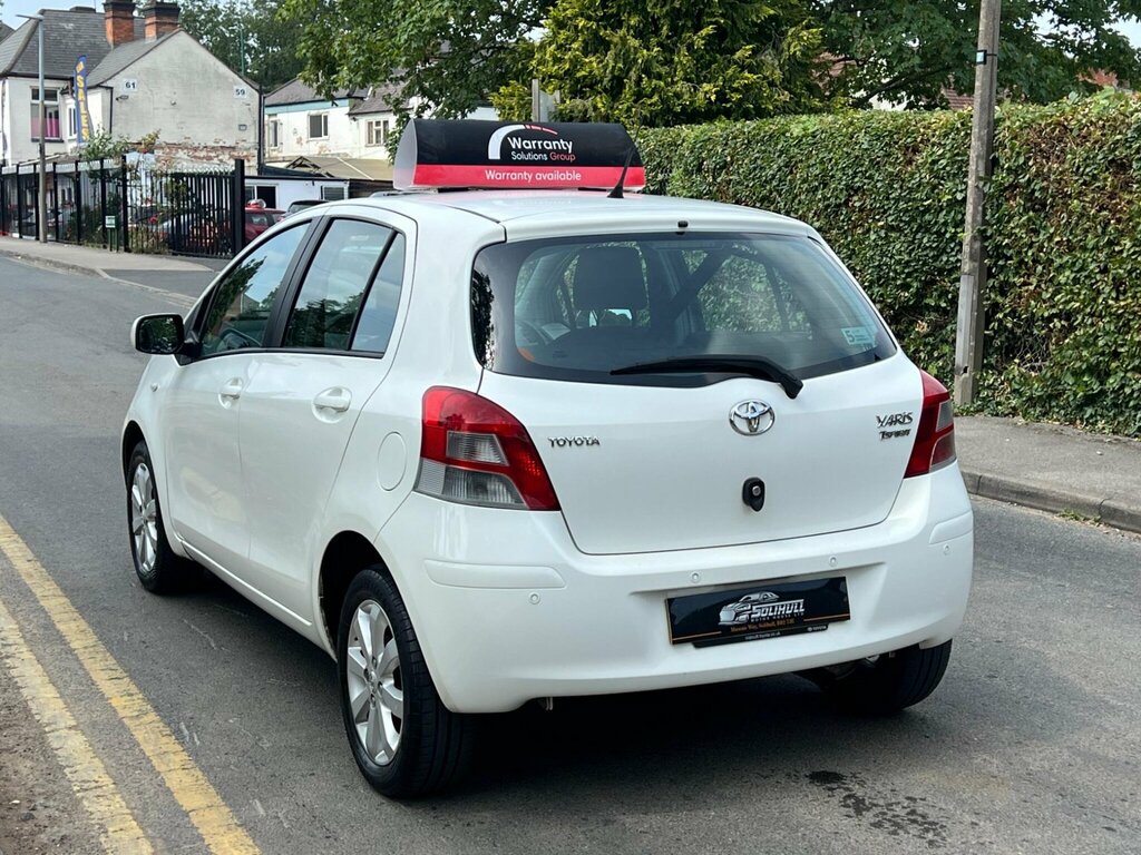 Toyota Yaris 1.33 Dual Vvt-i T Spirit Euro 5 Ss White #5