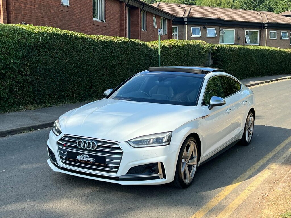 Audi S5 3.0 Tfsi V6 Sportback Tiptronic Quattro Euro 6 S White #4