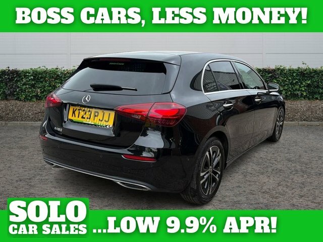 Mercedes-Benz A Class 1.3 A180h Mhev Sport Executive Hatchback Pet KT23PJJ Black #3