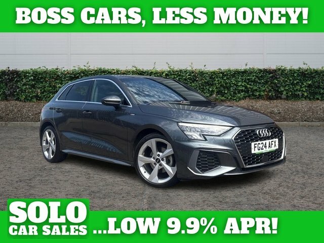 Audi A3 1.0 Tfsi 30 S Line Sportback S Tronic E Grey