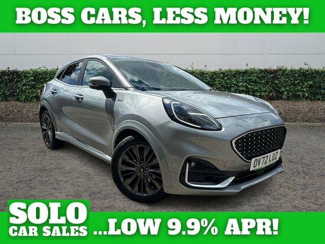 Ford Puma 1.0T Ecoboost Mhev St-line Vignale Suv Silver