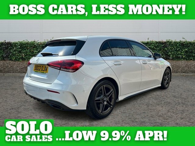 Mercedes-Benz A Class 2.0 A180d Amg Line Edition Executive Hatchback 5 SB22OJN White #3