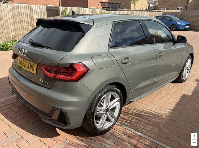 Audi A1 1.0 Tfsi 30 S Line Sportback S Tronic E Grey #5