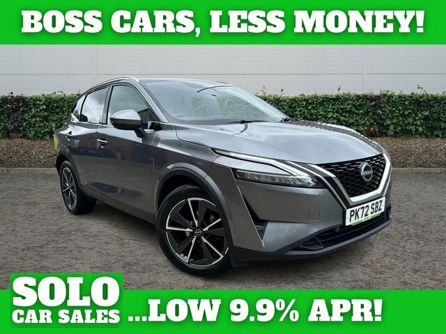 Nissan Qashqai 1.3 Dig-t Mhev Tekna Suv Hybrid Xtron E Grey