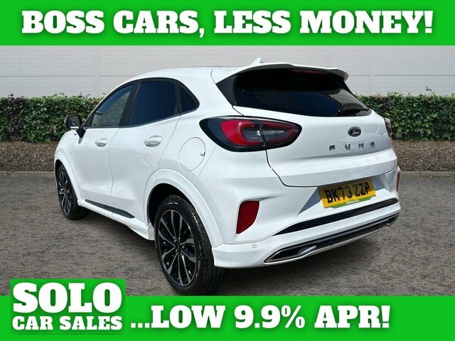 Ford Puma 1.0T Ecoboost Mhev St-line Vignale Suv BK73ZZP White #6