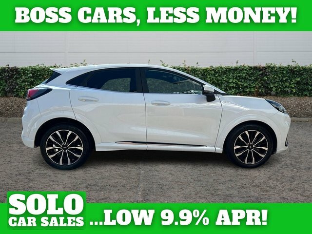 Ford Puma 1.0T Ecoboost Mhev St-line Vignale Suv BK73ZZP White #2