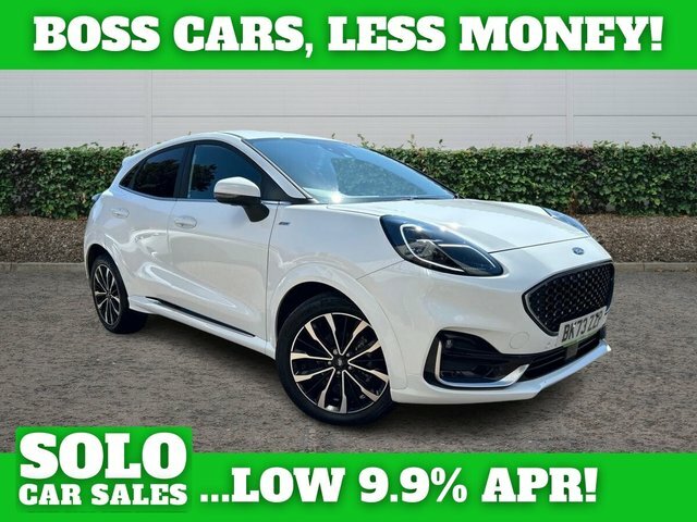 Ford Puma 1.0T Ecoboost Mhev St-line Vignale Suv White