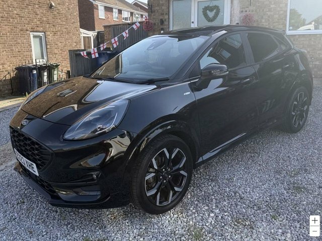 Ford Puma 1.0T Ecoboost Mhev St-line X Suv Hybrid Black #4