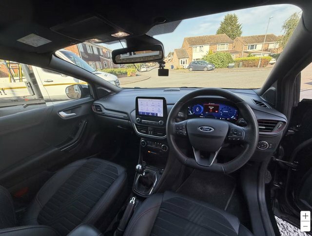 Ford Puma 1.0T Ecoboost Mhev St-line X Suv Hybrid Black #2