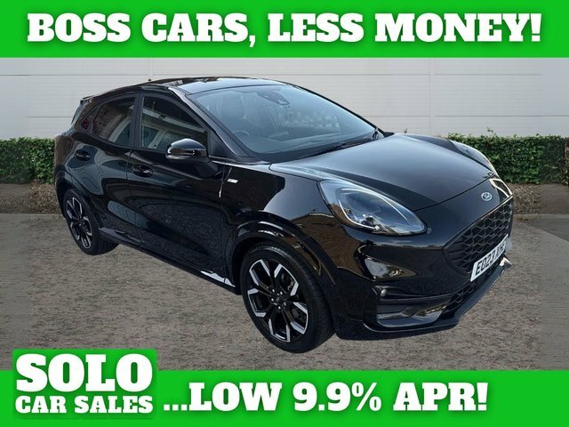 Ford Puma 1.0T Ecoboost Mhev St-line X Suv Hybrid Black
