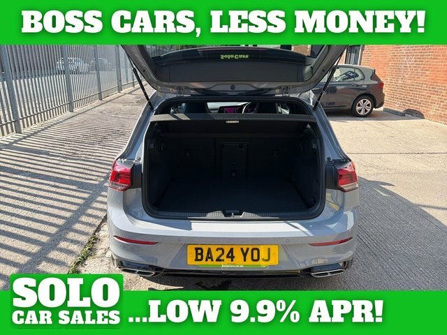 Volkswagen Golf 1.5 Etsi Mhev R-line Hatchback Hybrid D BA24YOJ Grey #5