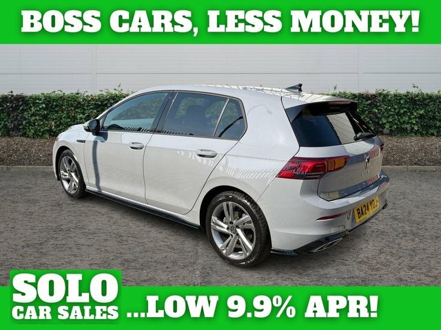 Volkswagen Golf 1.5 Etsi Mhev R-line Hatchback Hybrid D BA24YOJ Grey #6