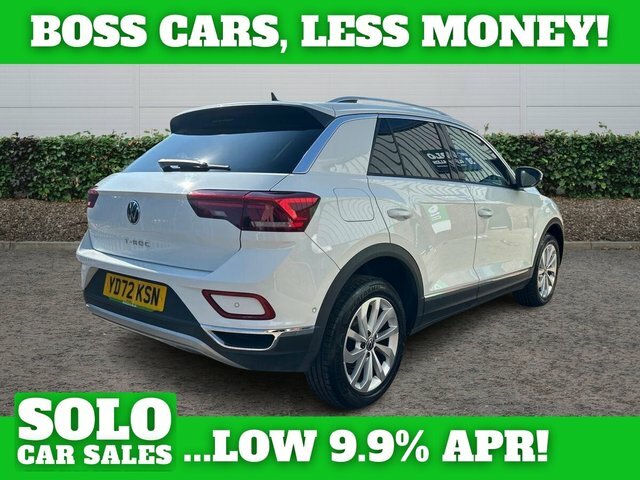 Volkswagen T-Roc 1.5 Tsi Style Suv Dsg Euro 6 S S 150 YD72KSN White #3