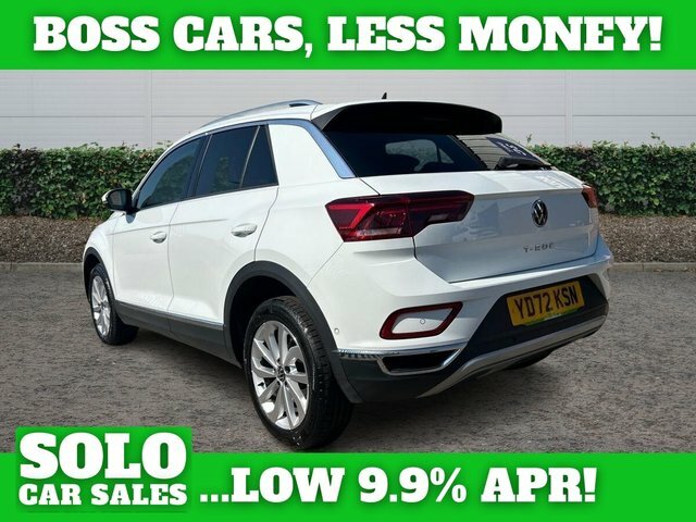 Volkswagen T-Roc 1.5 Tsi Style Suv Dsg Euro 6 S S 150 YD72KSN White #6