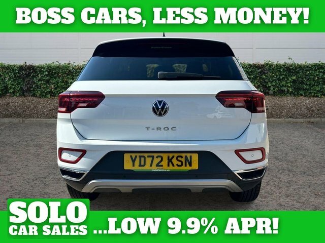 Volkswagen T-Roc 1.5 Tsi Style Suv Dsg Euro 6 S S 150 YD72KSN White #4