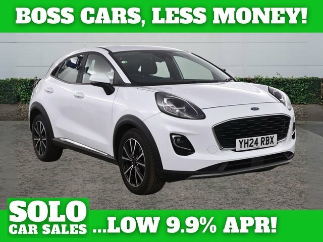 Ford Puma 1.0T Ecoboost Mhev Titanium Suv Hybrid White
