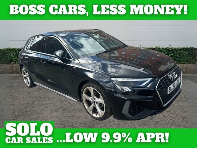 Audi A3 1.5 Tfsi 35 S Line Sportback S Tronic E Black