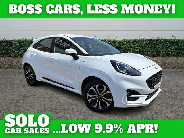 Ford Puma 1.0T Ecoboost Mhev St-line Suv Hybrid M White
