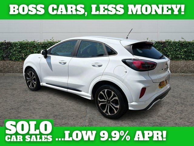 Ford Puma 1.0T Ecoboost Mhev St-line Suv Hybrid M MX22SDO White #6