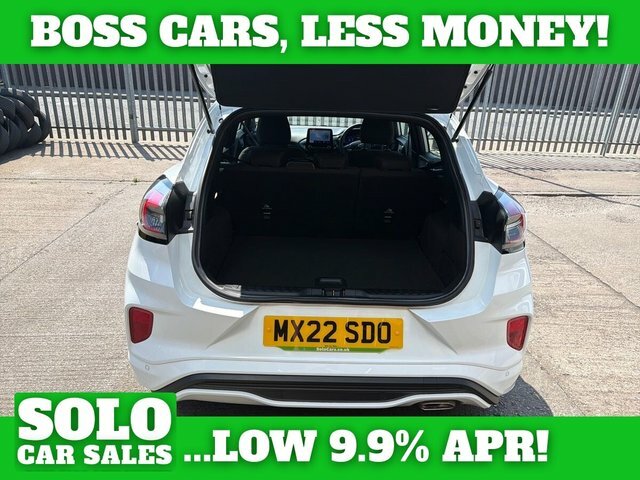 Ford Puma 1.0T Ecoboost Mhev St-line Suv Hybrid M MX22SDO White #5