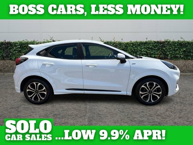 Ford Puma 1.0T Ecoboost Mhev St-line Suv Hybrid M MX22SDO White #2