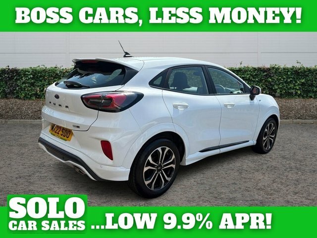 Ford Puma 1.0T Ecoboost Mhev St-line Suv Hybrid M MX22SDO White #3