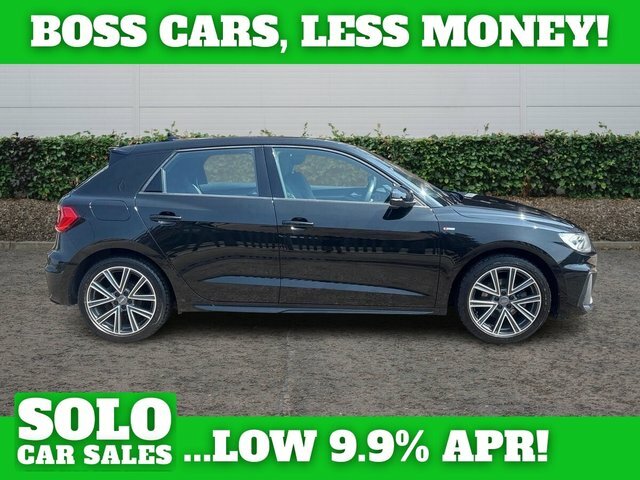 Audi A1 1.0 Tfsi 30 S Line Sportback Eur PF19UWH Black #2