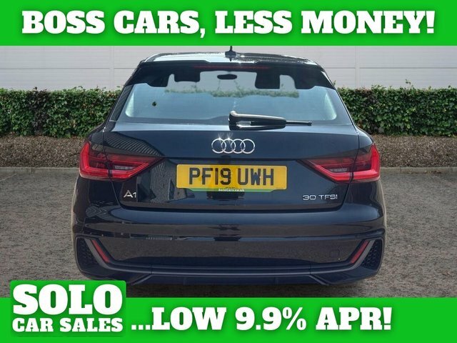 Audi A1 1.0 Tfsi 30 S Line Sportback Eur PF19UWH Black #4
