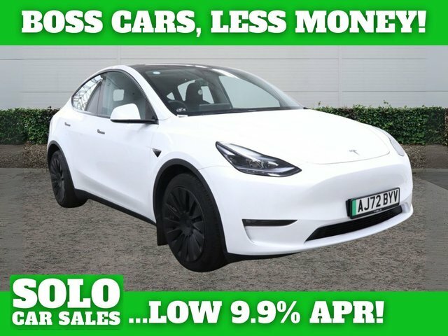 Tesla Model Y Dual Motor Long Range Suv 4Wde White