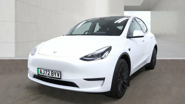 Tesla Model Y Dual Motor Long Range Suv 4Wde White #4
