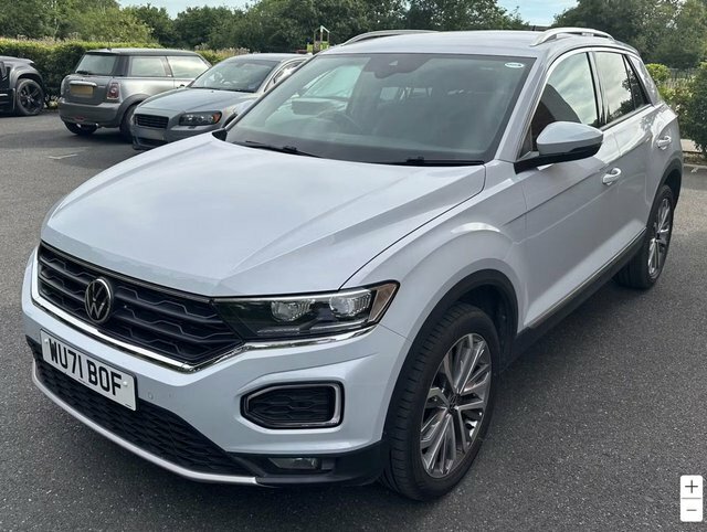 Volkswagen T-Roc 1.5 Tsi Gpf Evo Sel Suv Dsg Euro 6 S S Silver #6