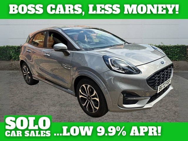 Ford Puma 1.0T Ecoboost Mhev St-line Suv Hybrid M Silver