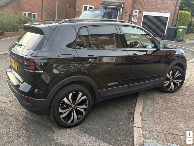Volkswagen T-Cross 1.0 Tsi Black Edition Suv Dsg Euro 6 S Black #5