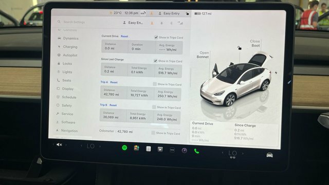 Tesla Model Y Dual Motor Long Range Suv 4Wde White #3