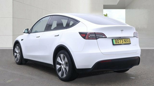 Tesla Model Y Dual Motor Long Range Suv 4Wde White #5