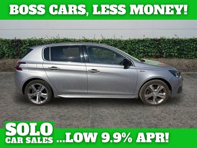 Peugeot 308 1.2 Puretech Gpf Gt Line Hatchback Manu Grey #2