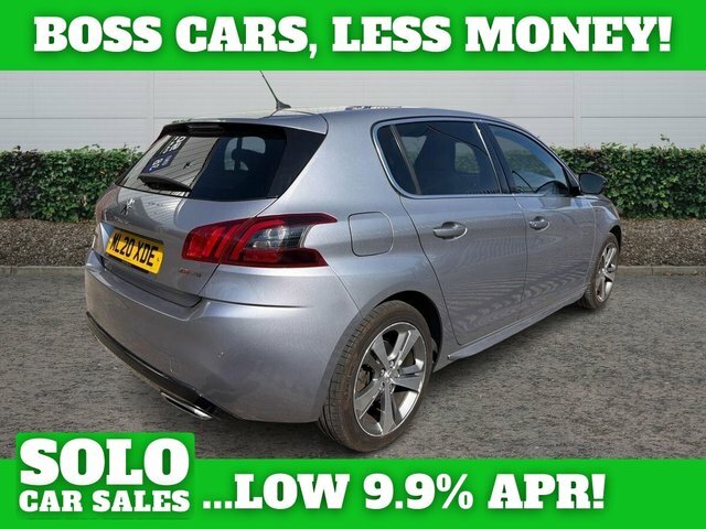 Peugeot 308 1.2 Puretech Gpf Gt Line Hatchback Manu Grey #3