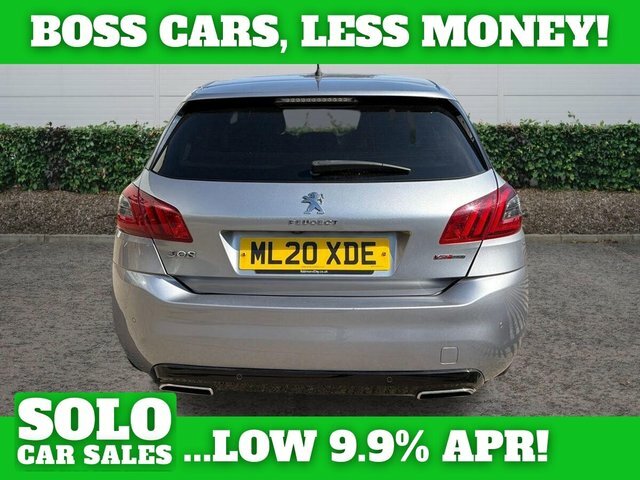 Peugeot 308 1.2 Puretech Gpf Gt Line Hatchback Manu Grey #4
