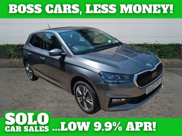 Skoda Fabia 1.0 Tsi Se L Hatchback Euro 6 S Grey