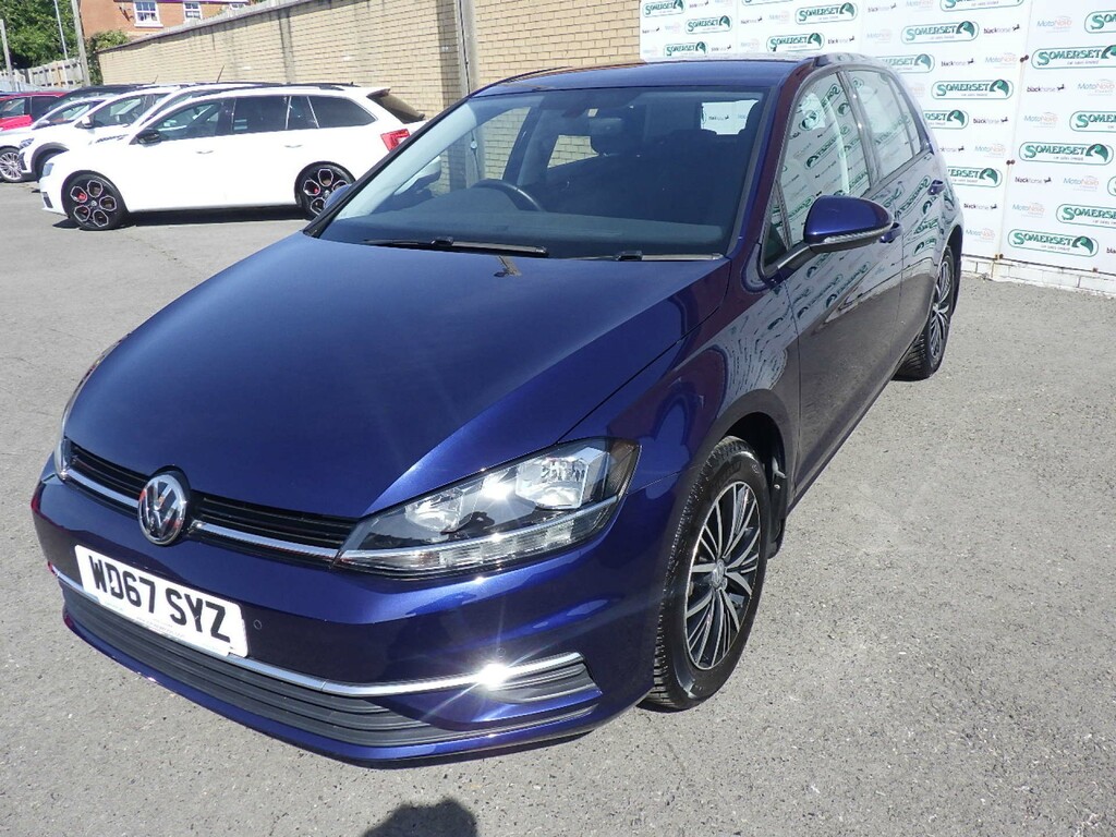 Volkswagen Golf Se Nav Tsi Bluemotion Technology Blue #4