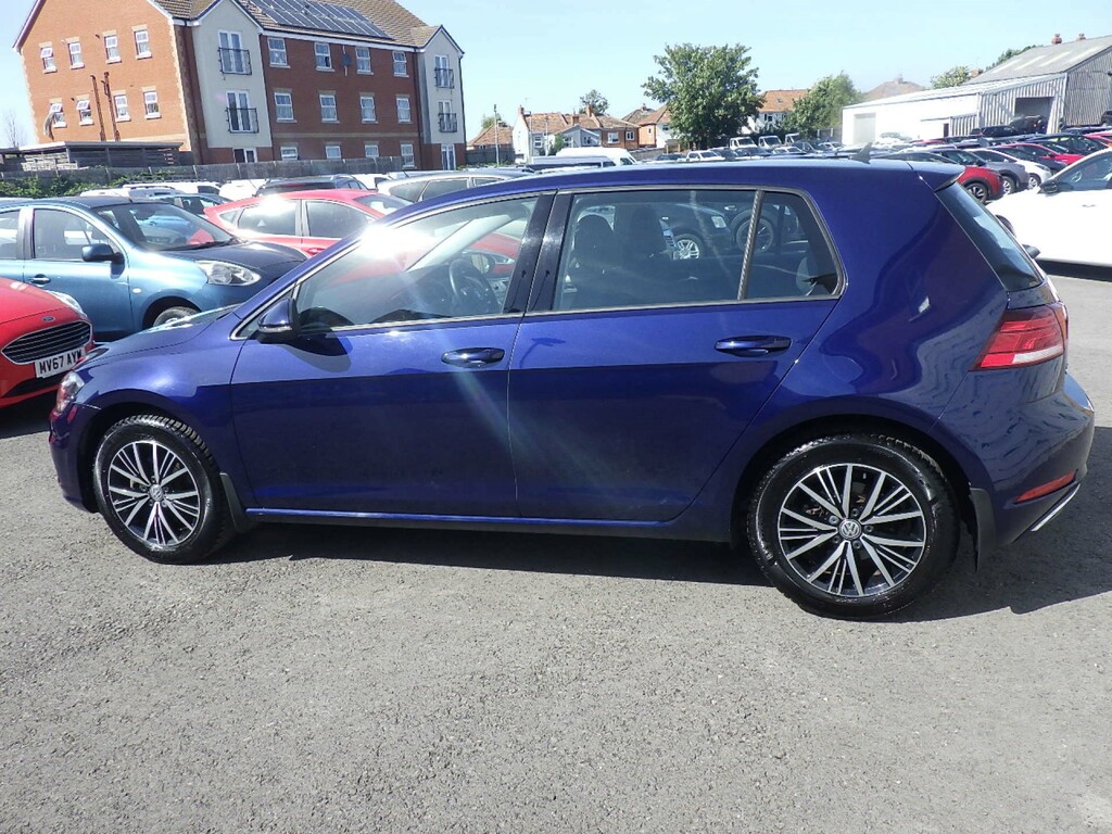 Volkswagen Golf Se Nav Tsi Bluemotion Technology Blue #6