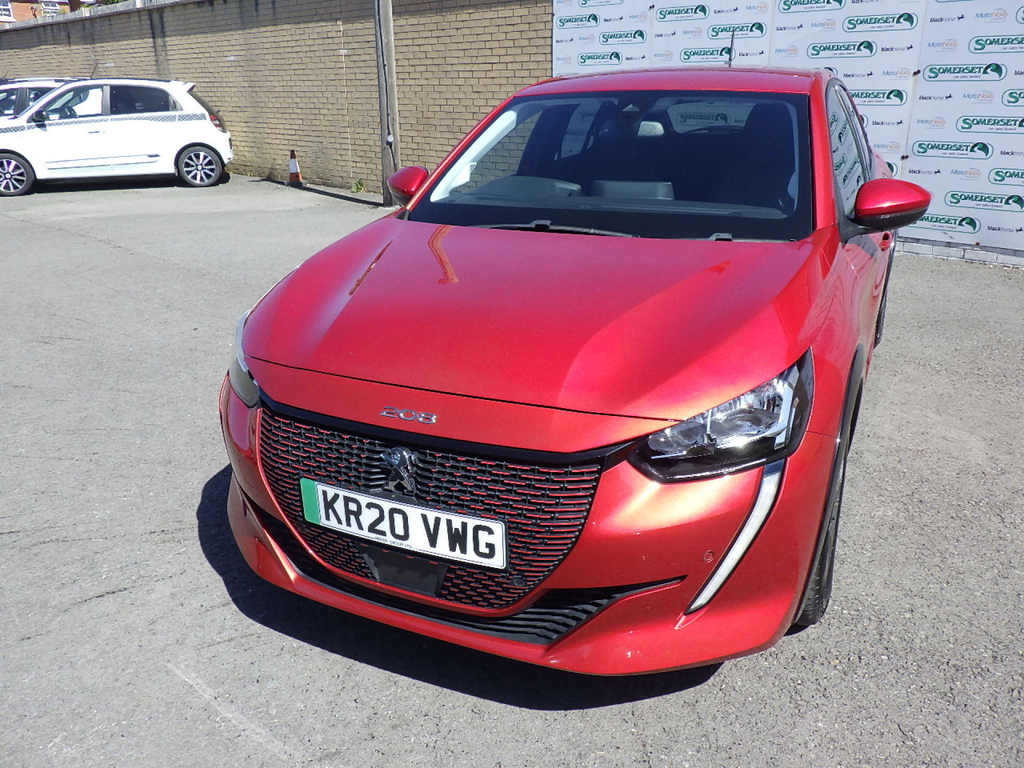Peugeot e-208 Allure Ev Red #3